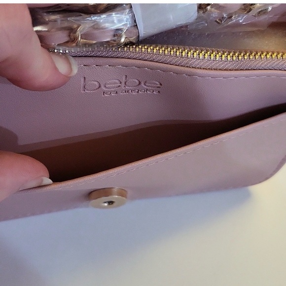 bebe Pink Crossbody Bag NWT - Picture 5 of 12
